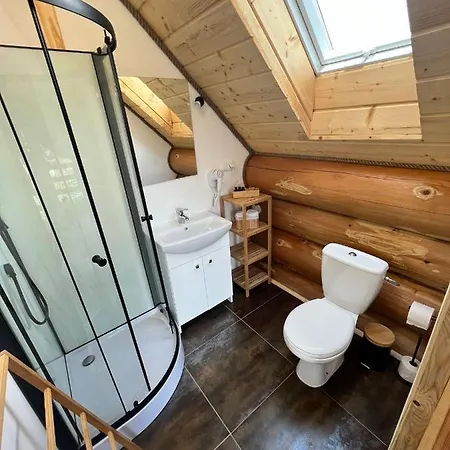 Jedlina - Naturalny Dom Z Bali Jodlowych Cisna Exterior foto